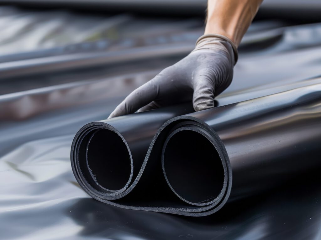 Flat Roof Installation RUbber